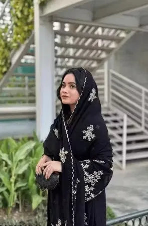 Black Kurta With Dupatta And Bottom wear