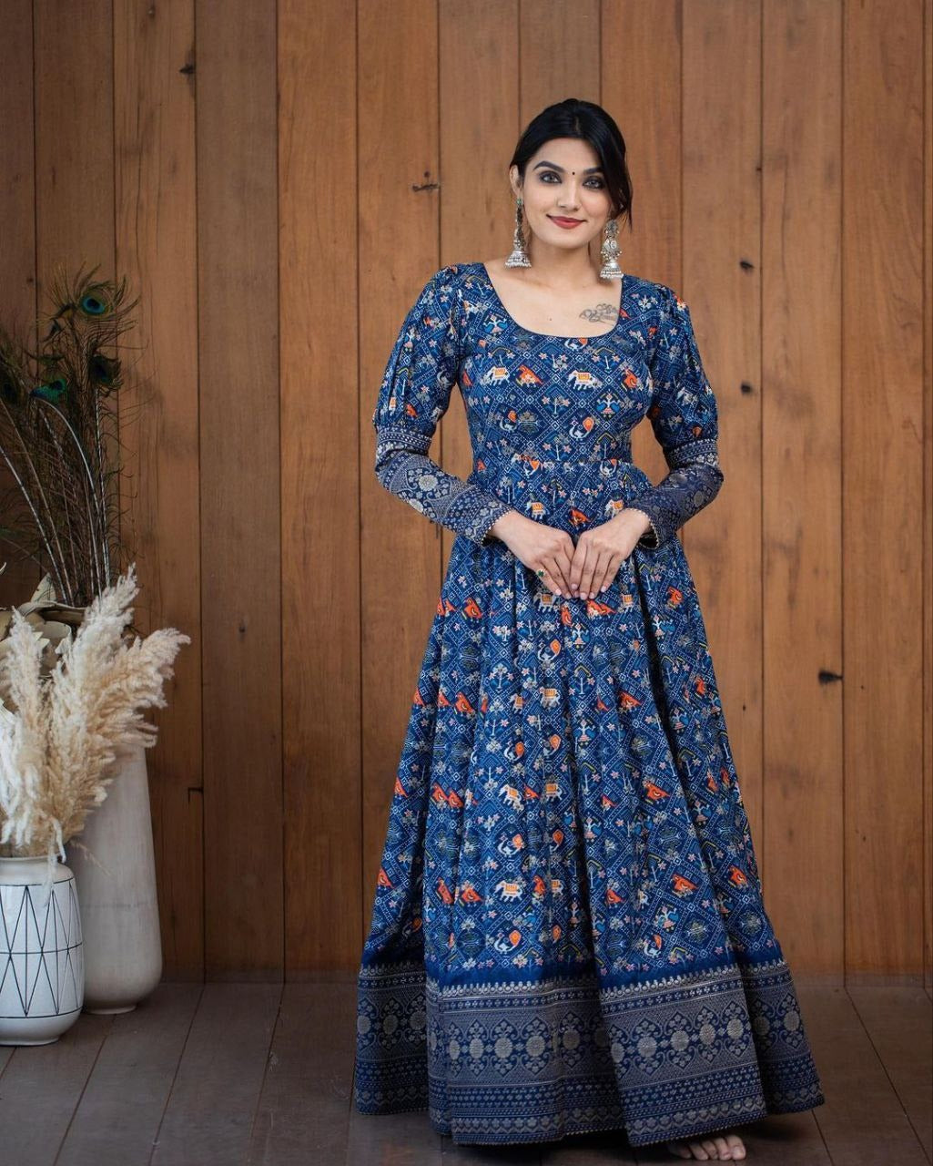 Stylish Georgette Gown For Women