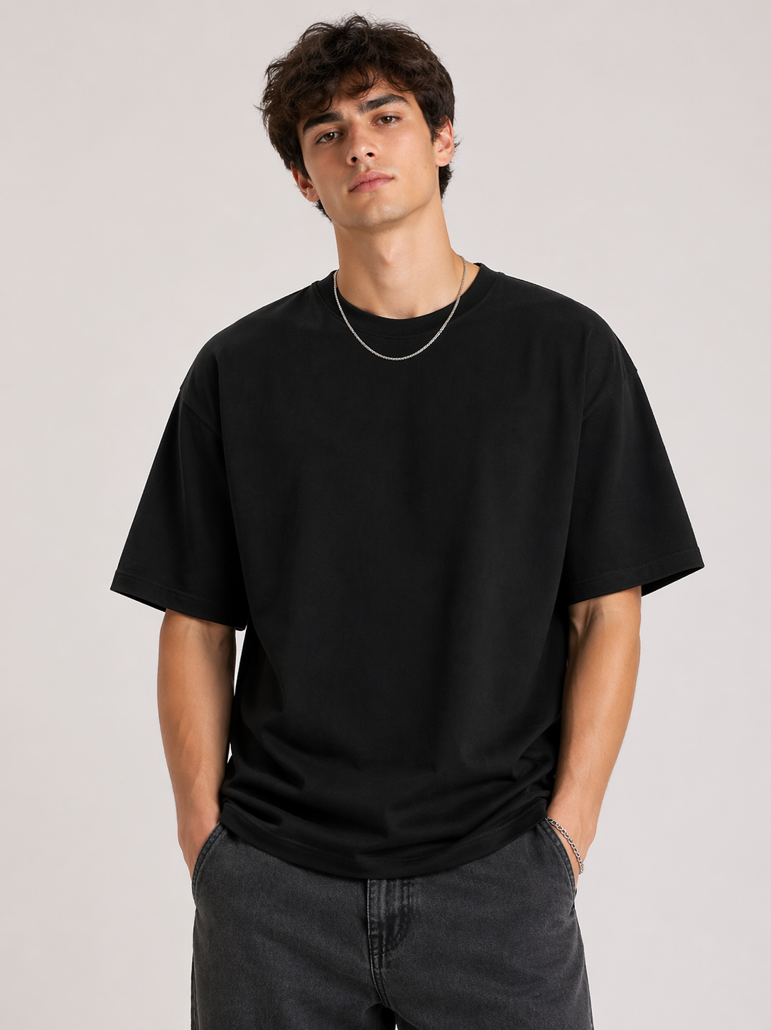Men's Terry Oversized T-Shirt