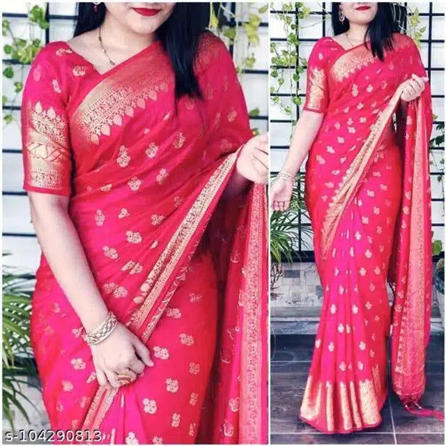 Jacquard Saree For Women