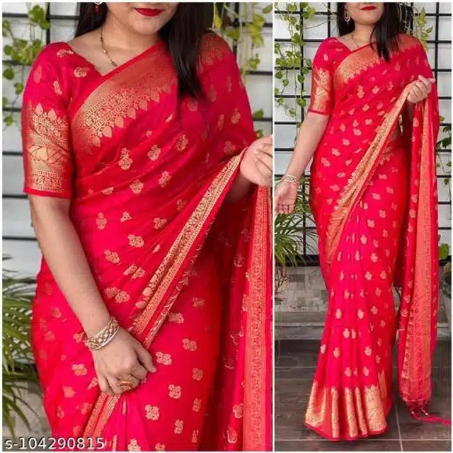 Jacquard Saree For Women