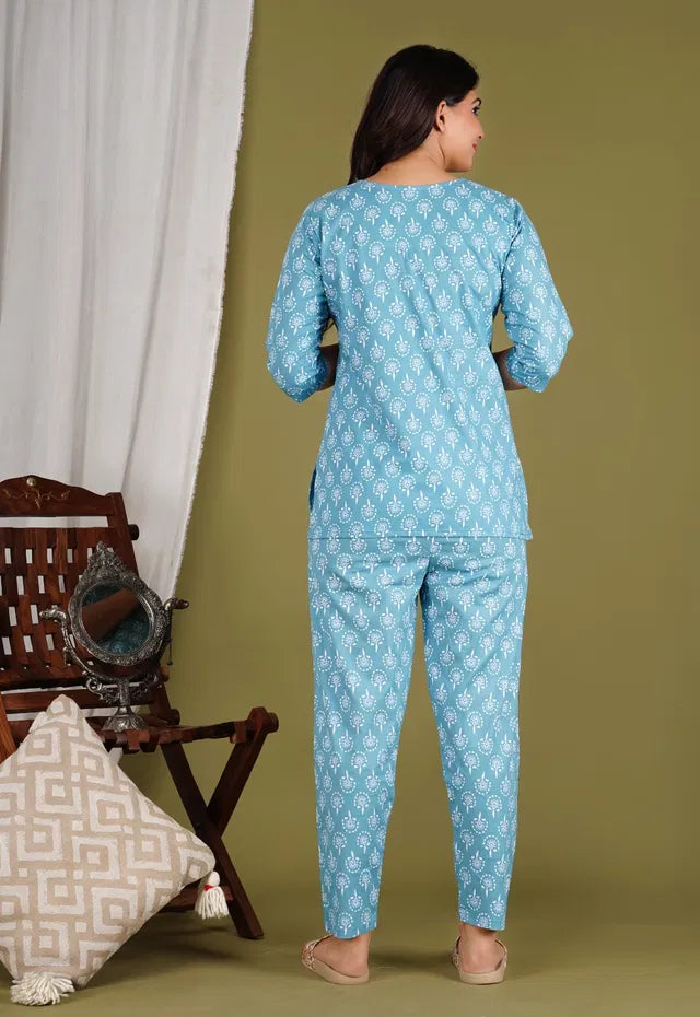 Trendy Stylish Floral Print co-ord set for women