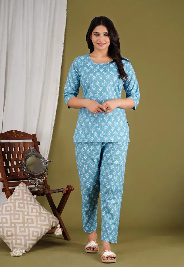 Trendy Stylish Floral Print co-ord set for women